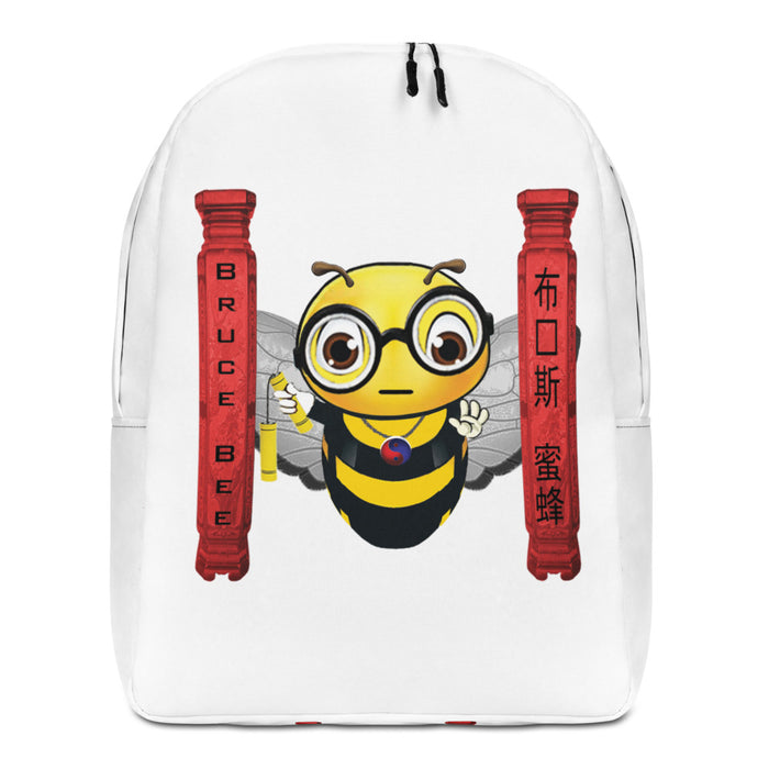 Cute BRUCE BEE Minimalist Backpack / Bag