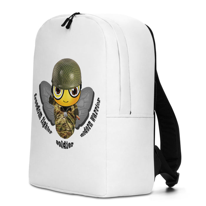 Cute SOLDIER / MILITARY BEE Minimalist Backpack / Bag