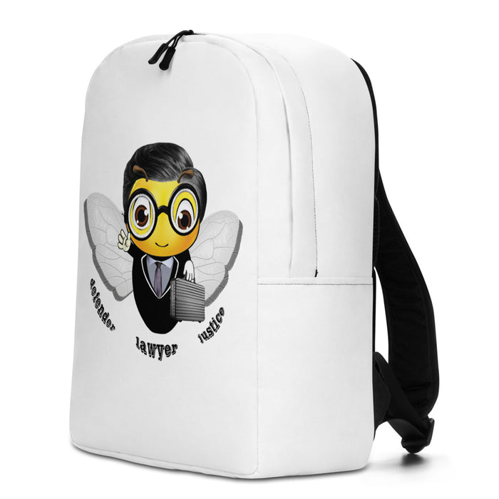 Cute LAWYER / ATTORNEY BEE Minimalist Backpack / Bag