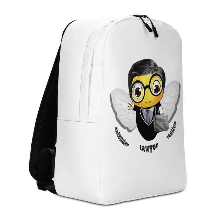 Cute LAWYER / ATTORNEY BEE Minimalist Backpack / Bag