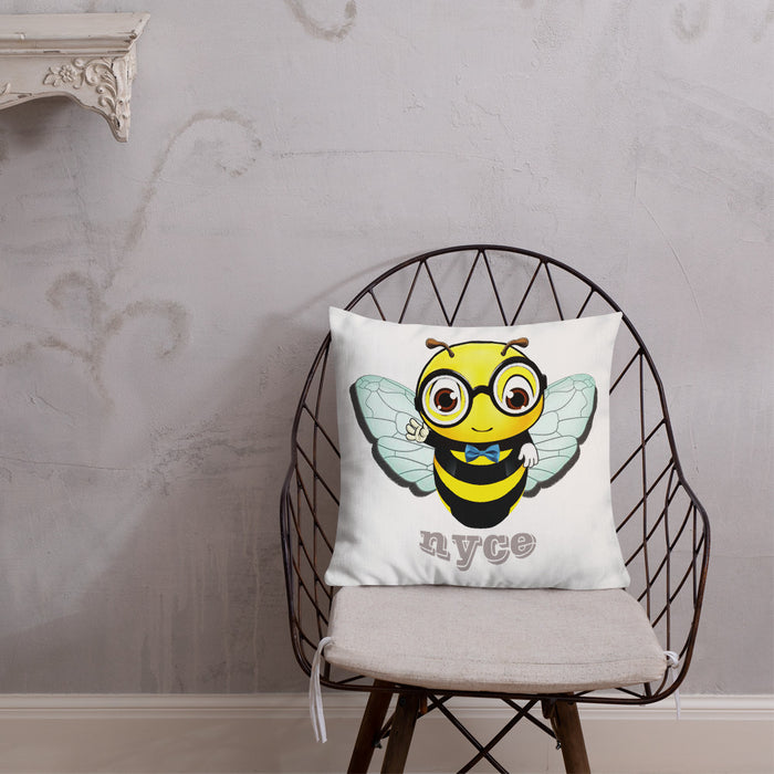 Cute BEE NYCE Premium Pillow