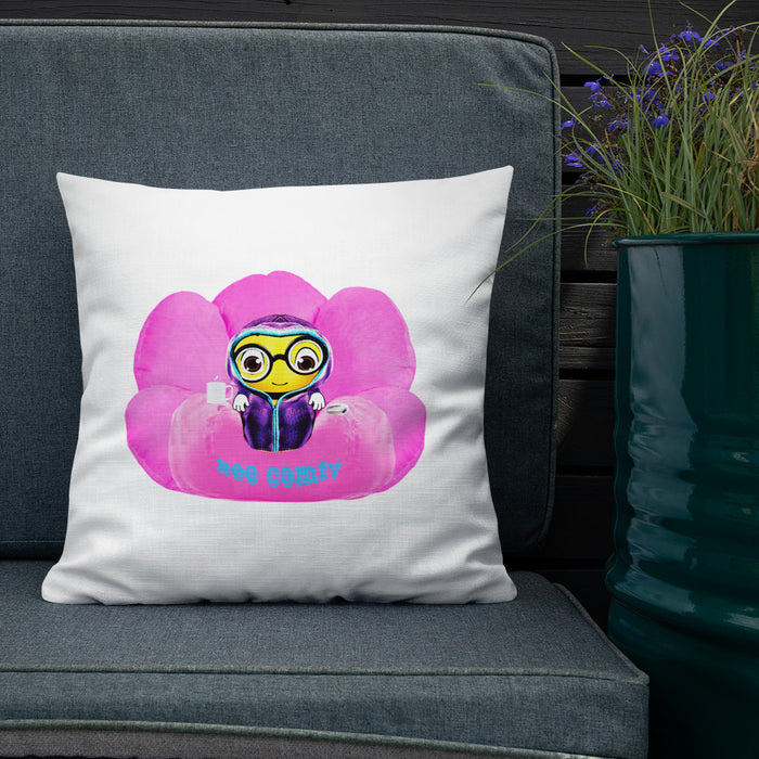 Cute BEE C0MFIE  Premium Pillow