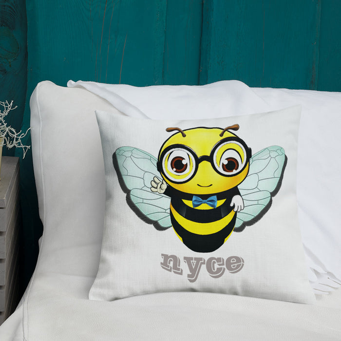 Cute BEE NYCE Premium Pillow