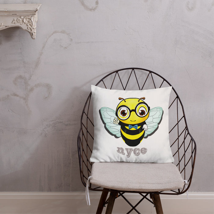 Cute BEE NYCE Premium Pillow