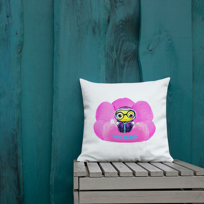 Cute BEE C0MFIE  Premium Pillow