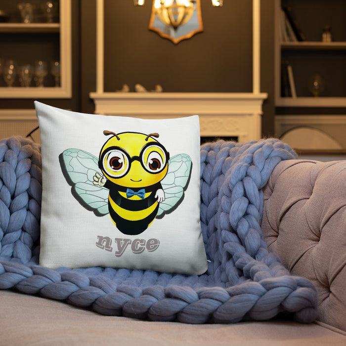 Cute BEE NYCE Premium Pillow