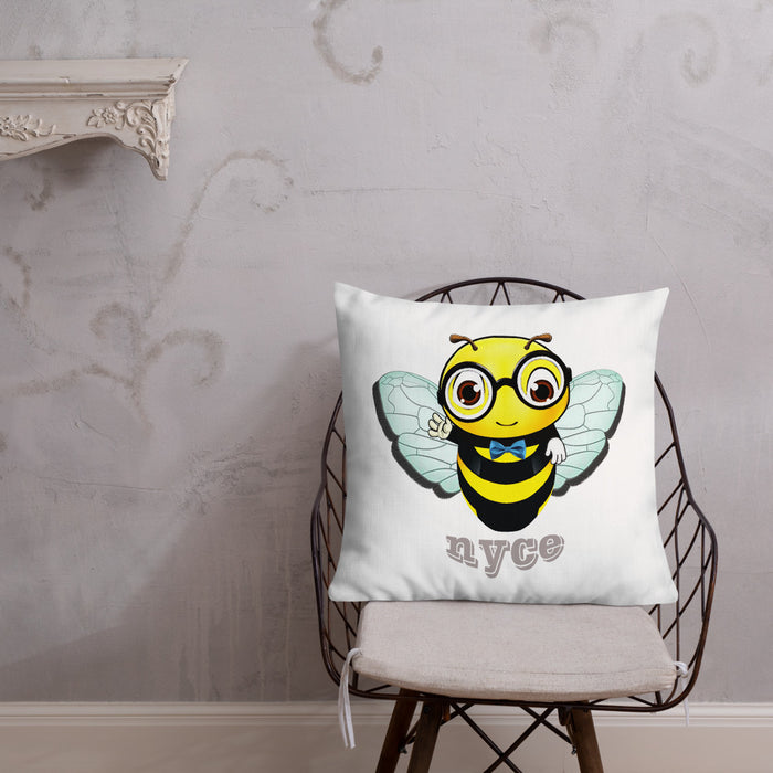 Cute BEE NYCE Premium Pillow