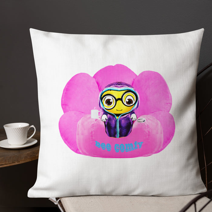 Cute BEE C0MFIE  Premium Pillow