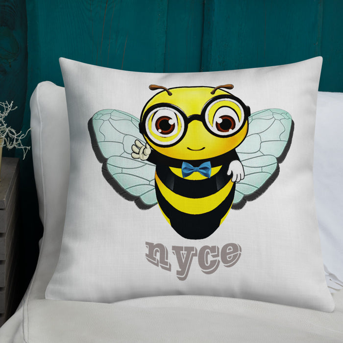 Cute BEE NYCE Premium Pillow