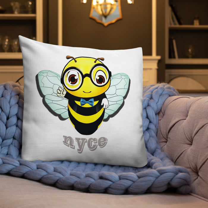 Cute BEE NYCE Premium Pillow