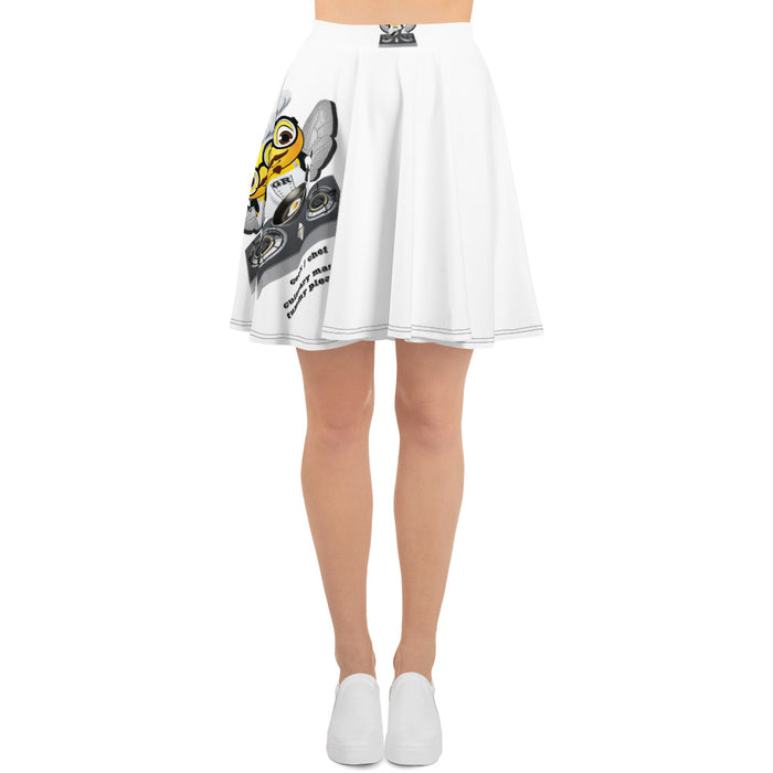 Cute CHEF BEE Skater Skirt