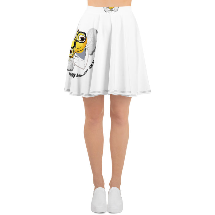 Cute NURSE BEE Skater Skirt