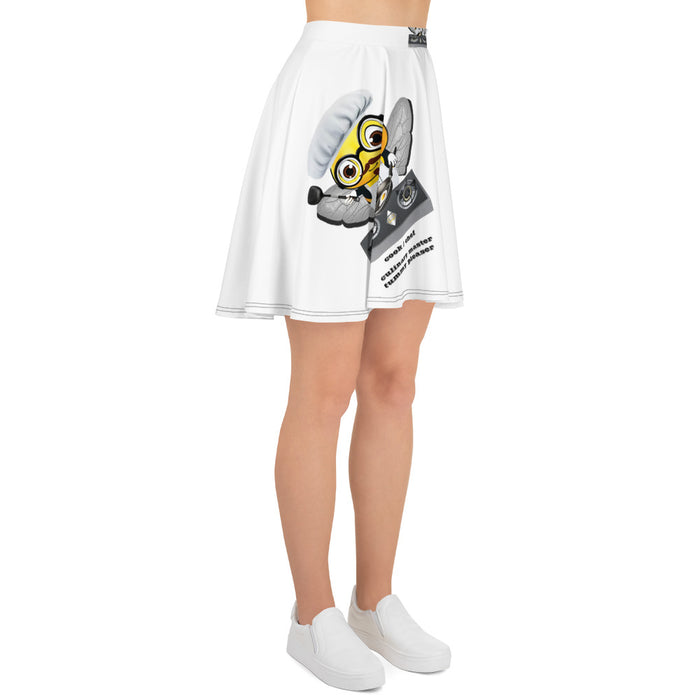 Cute CHEF BEE Skater Skirt