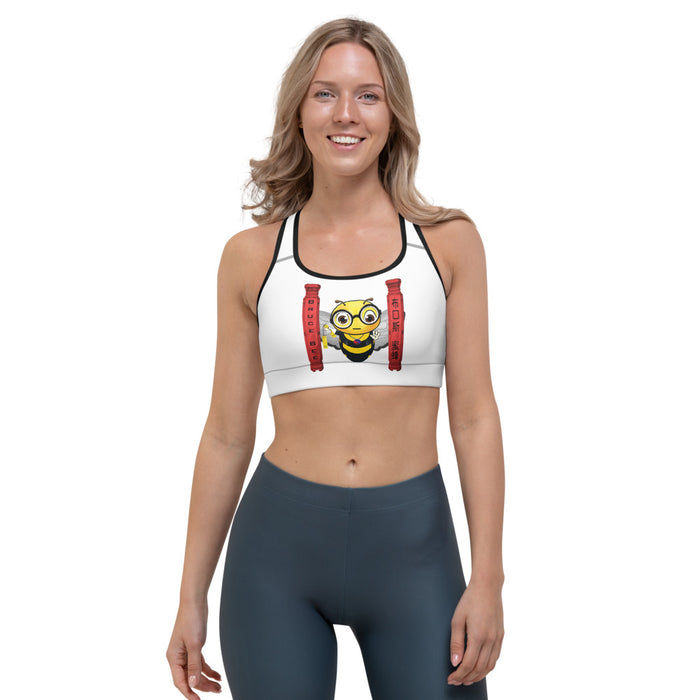 Cute BRUCE BEE Sports bra