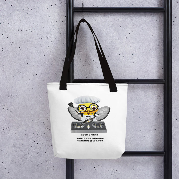 Cute CHEF BEE Tote bag