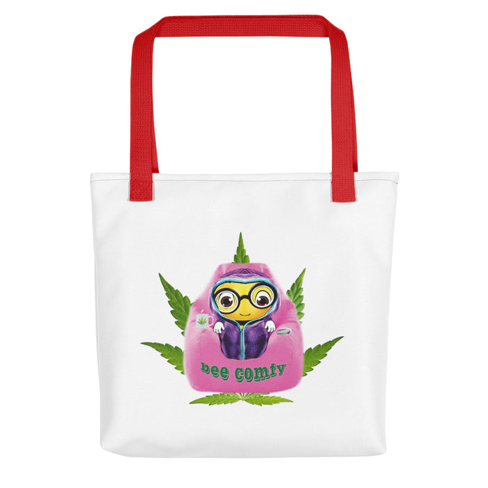 Cute BEE COMFY INDICA Tote bag