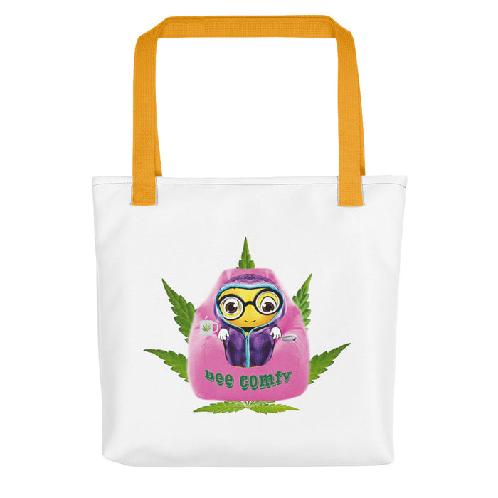 Cute BEE COMFY INDICA Tote bag