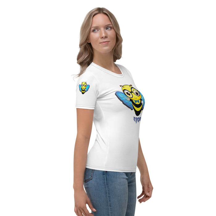 Cute blue BEE NYCE Women's T-shirt