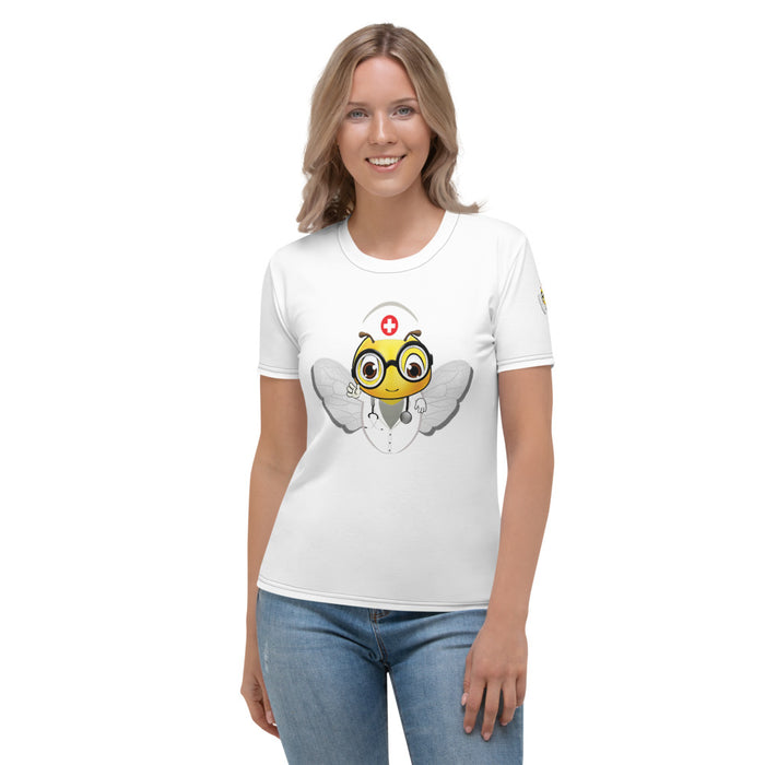 Cute NURSE BEE Women's T-shirt