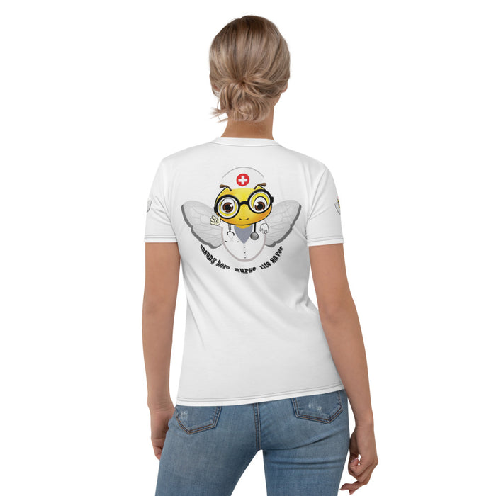 Cute NURSE BEE Women's T-shirt