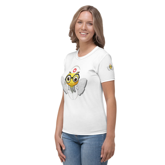 Cute NURSE BEE Women's T-shirt