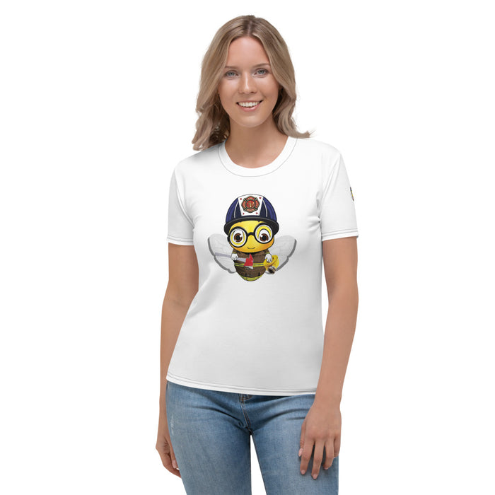 Cute FIREFIGHTER BEE Women's T-shirt