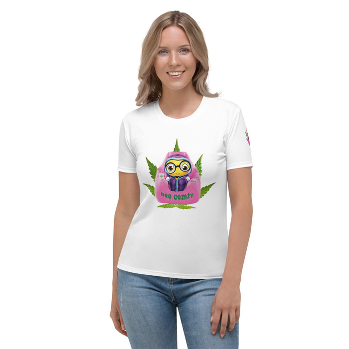 Cute BEE COMFY INDICA Women's T-shirt