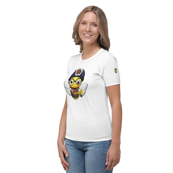 Cute FIREFIGHTER BEE Women's T-shirt