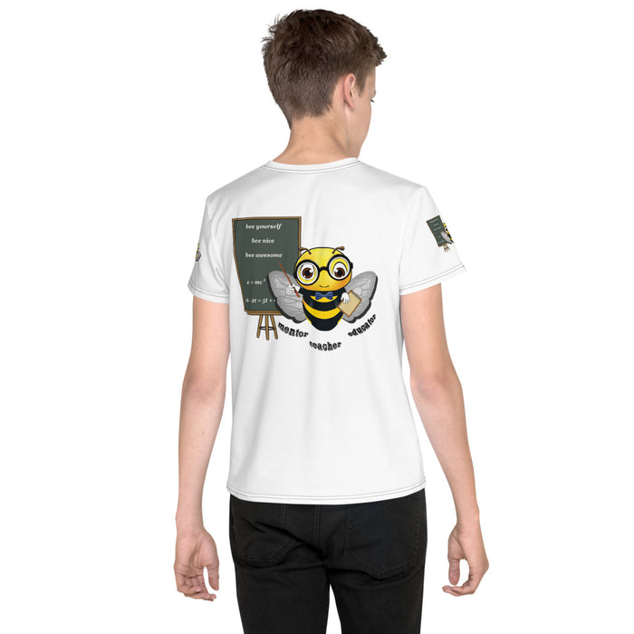 Boy Bee Collection Cute GURU / TEACHER BEE Youth T-Shirt