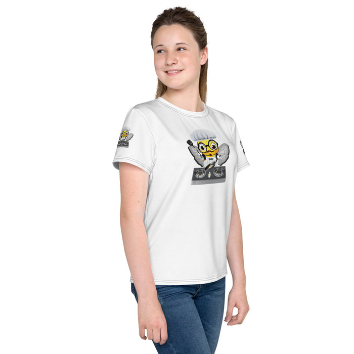 Girl Bee Collection Cute CHEF BEE Bee Youth T-Shirt