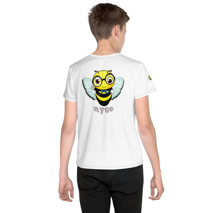 Boy Bee Collection Cute BEE NYCE Youth T-Shirt