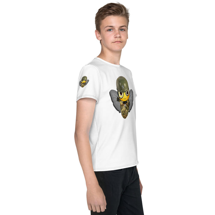 BOY BEE Collection Cute SOLDIER / MILITARY BEE Youth T-Shirt