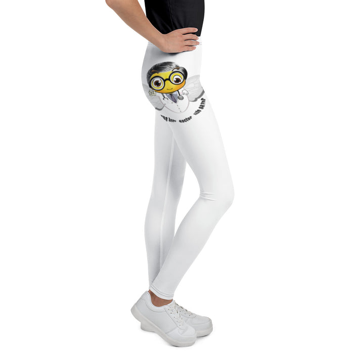 Girl Bee Collection Cute DOCTOR / MEDICO BEE Youth Leggings