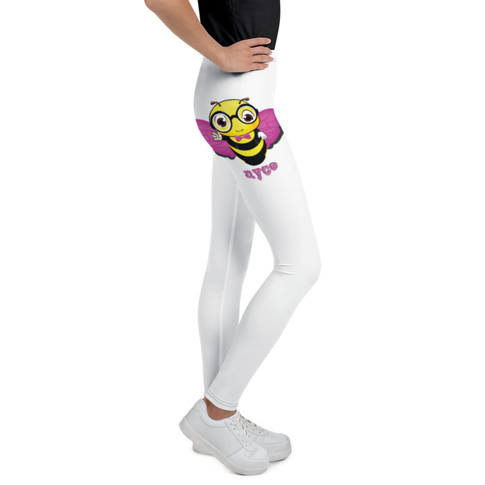 Girl Bee Collection Cute Pink BEE NYCE Youth Leggings