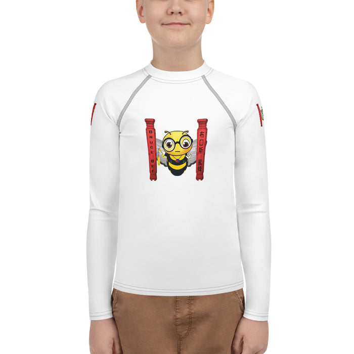 BOY BEE Collection Cute BRUCE BEE Youth Rash Guard