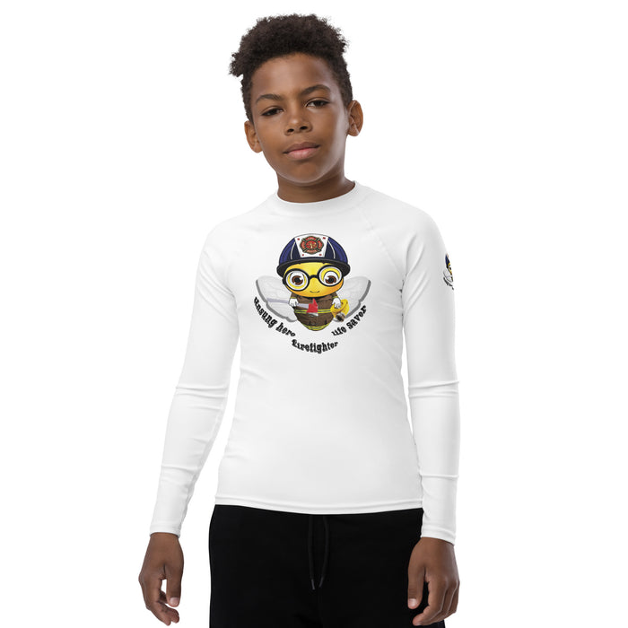 FIREFIGHTER BEE Youth Rash Guard