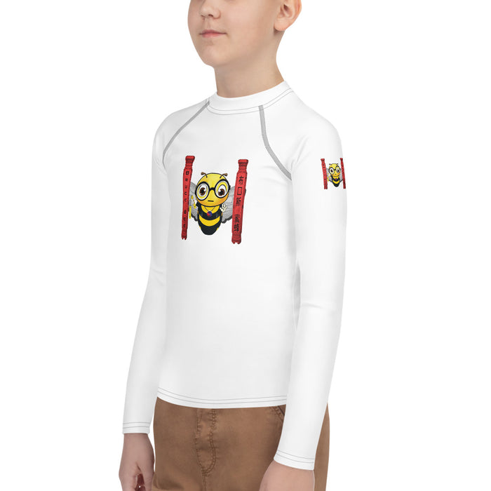 BOY BEE Collection Cute BRUCE BEE Youth Rash Guard