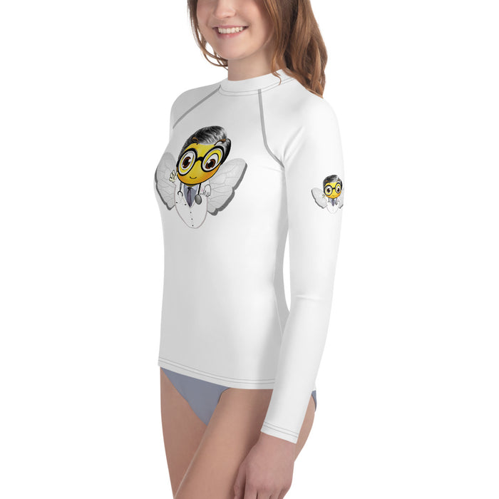 Girl Bee Collection Cute DOCTOR / MEDICO BEE Youth Rash Guard