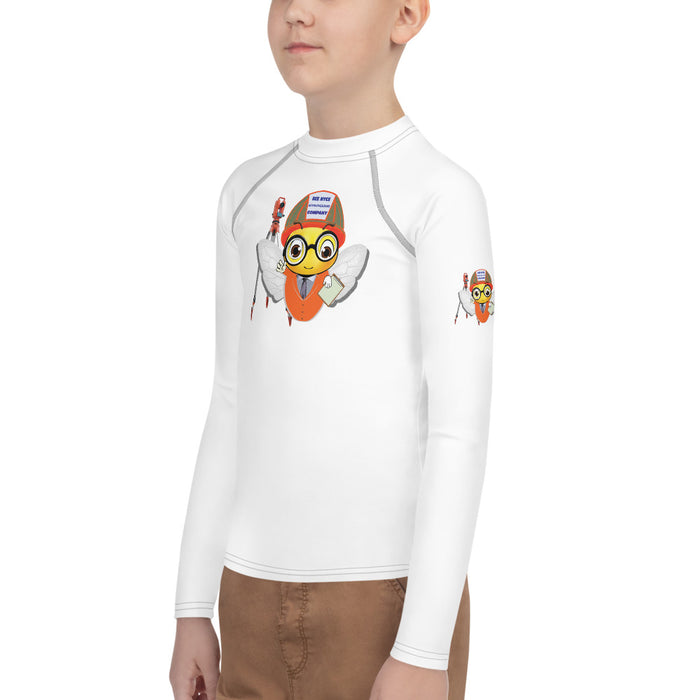 BOY BEE Collection Cute ENGINEER  / INGENIERO BEE Youth Rash Guard