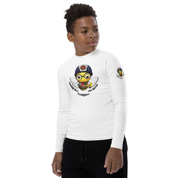 FIREFIGHTER BEE Youth Rash Guard