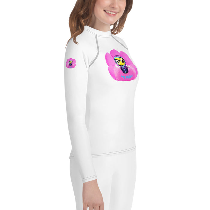 Girl Bee Collection Cute BEE C0MFIE Youth Rash Guard