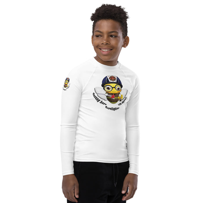 FIREFIGHTER BEE Youth Rash Guard