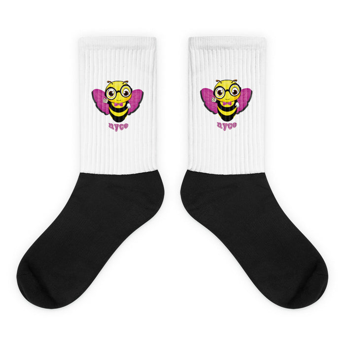 Cute pink BEE NYCE Socks