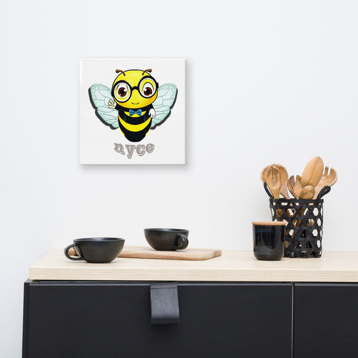 Cute BEE NYCE Canvas