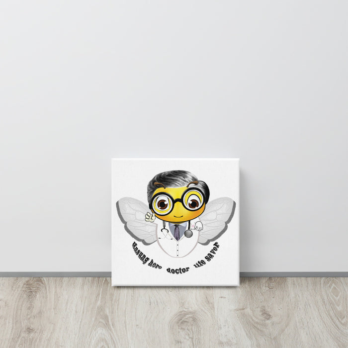 Cute DOCTOR / MEDICO BEE Canvas