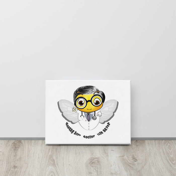 Cute DOCTOR / MEDICO BEE Canvas