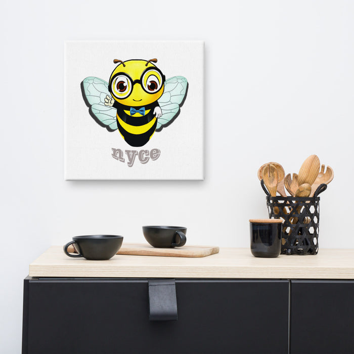 Cute BEE NYCE Canvas