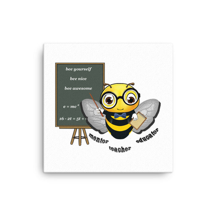 Cute GURU / TEACHER BEE Canvas