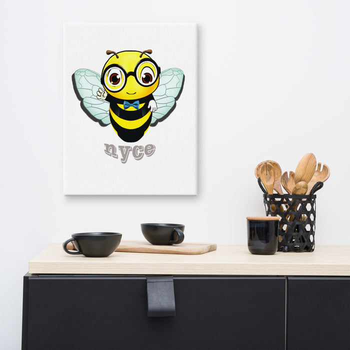 Cute BEE NYCE Canvas