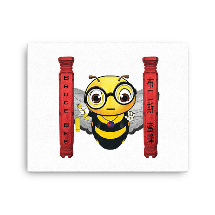 Cute BRUCE BEE Canvas